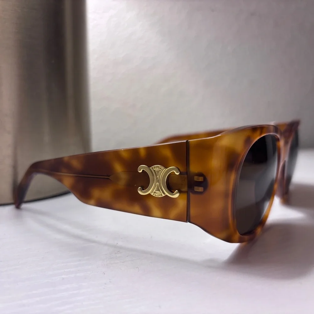 Celine Tortoiseshell Sunglasses - Picture 4 of 11